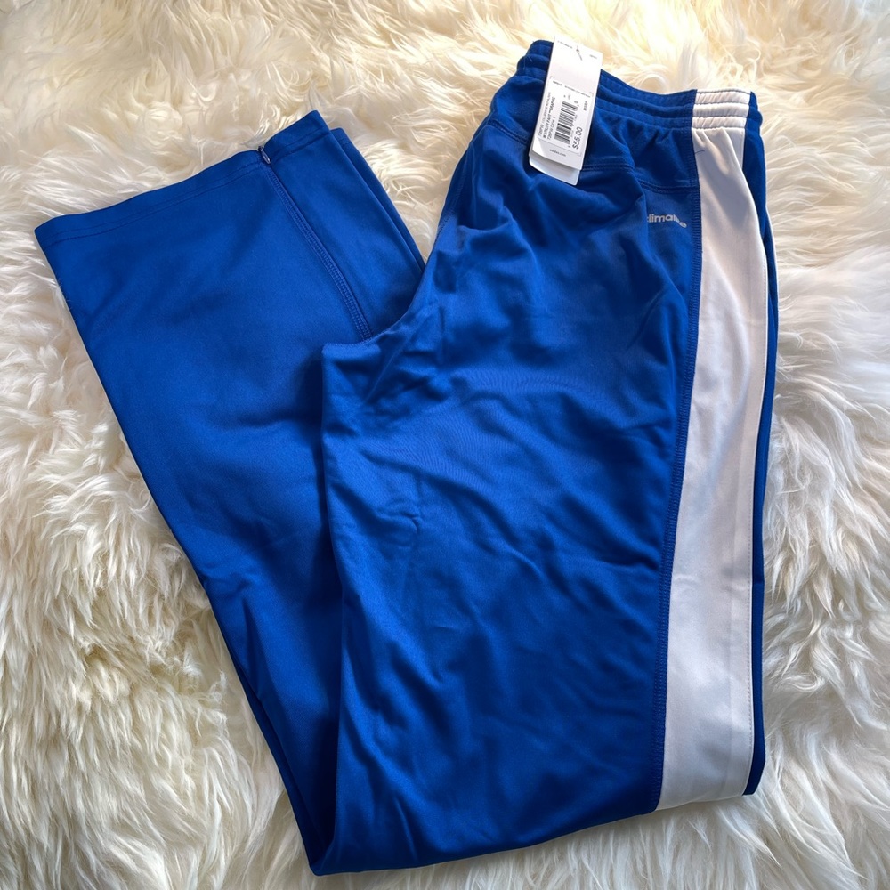 Adidas Climalite Utility Tracks Pants, Blue - Picture 3 of 4